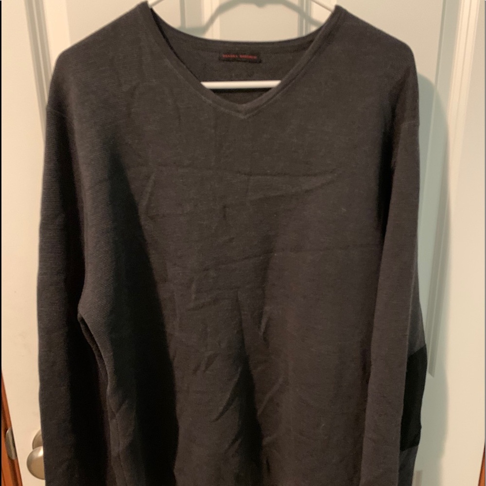 Banana Republic Merino Wool Sweater Black Sz L